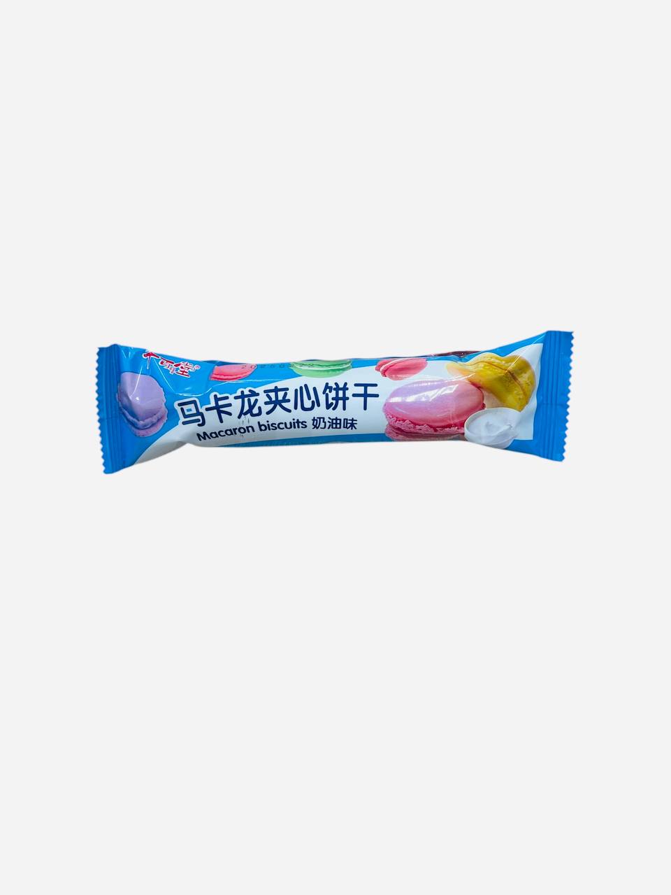 Печенье Qian Bai Tang в форме макаронс со сливочным вкусом