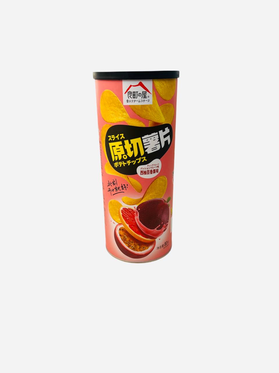 Чипсы Yuanqie со вкусом грейпфрута и маракуйи