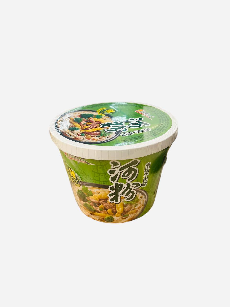 Рисовая лапша Jiāxiāng rén со вкусом говядины и маринованного перца