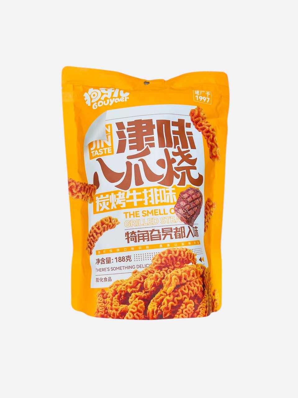 Чипсы Gouyaer со вкусом стейка на углях