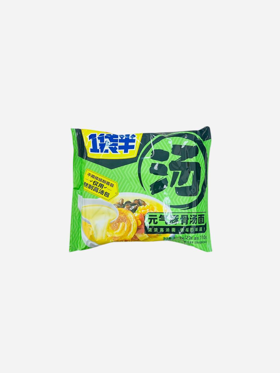 Лапша Jīn mài láng на свиных костях