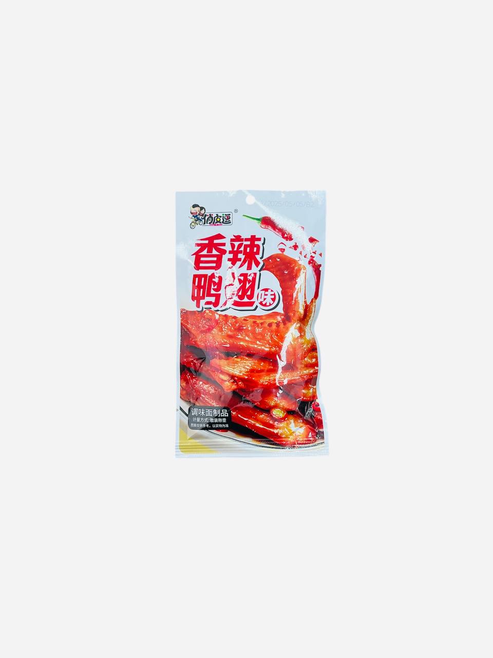 Соевые закуски Qiao Pi Duo острые куриные крылышки