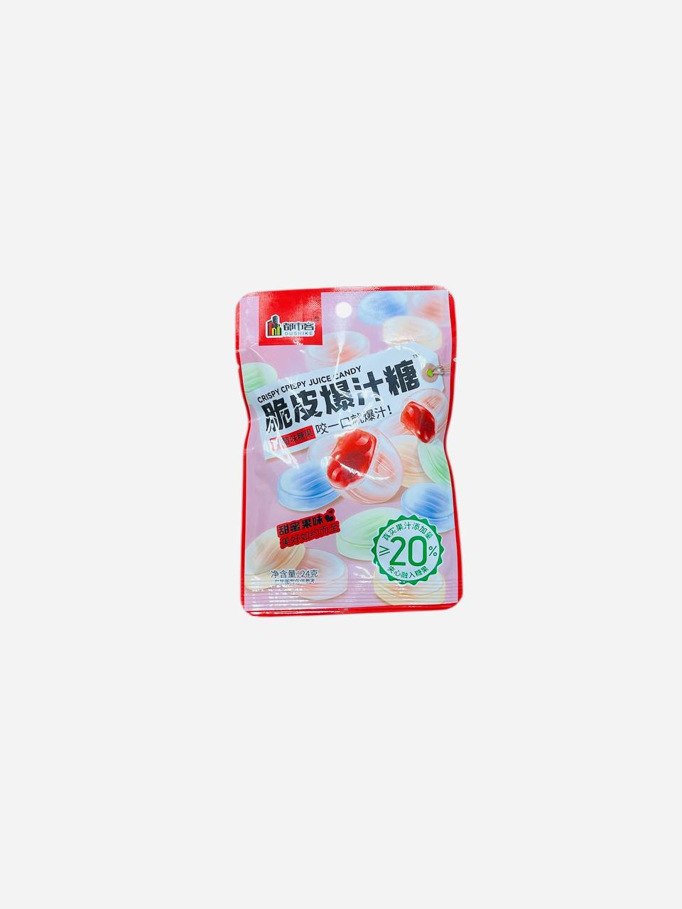 Фруктовые леденцы Dushike со вкусом клубники