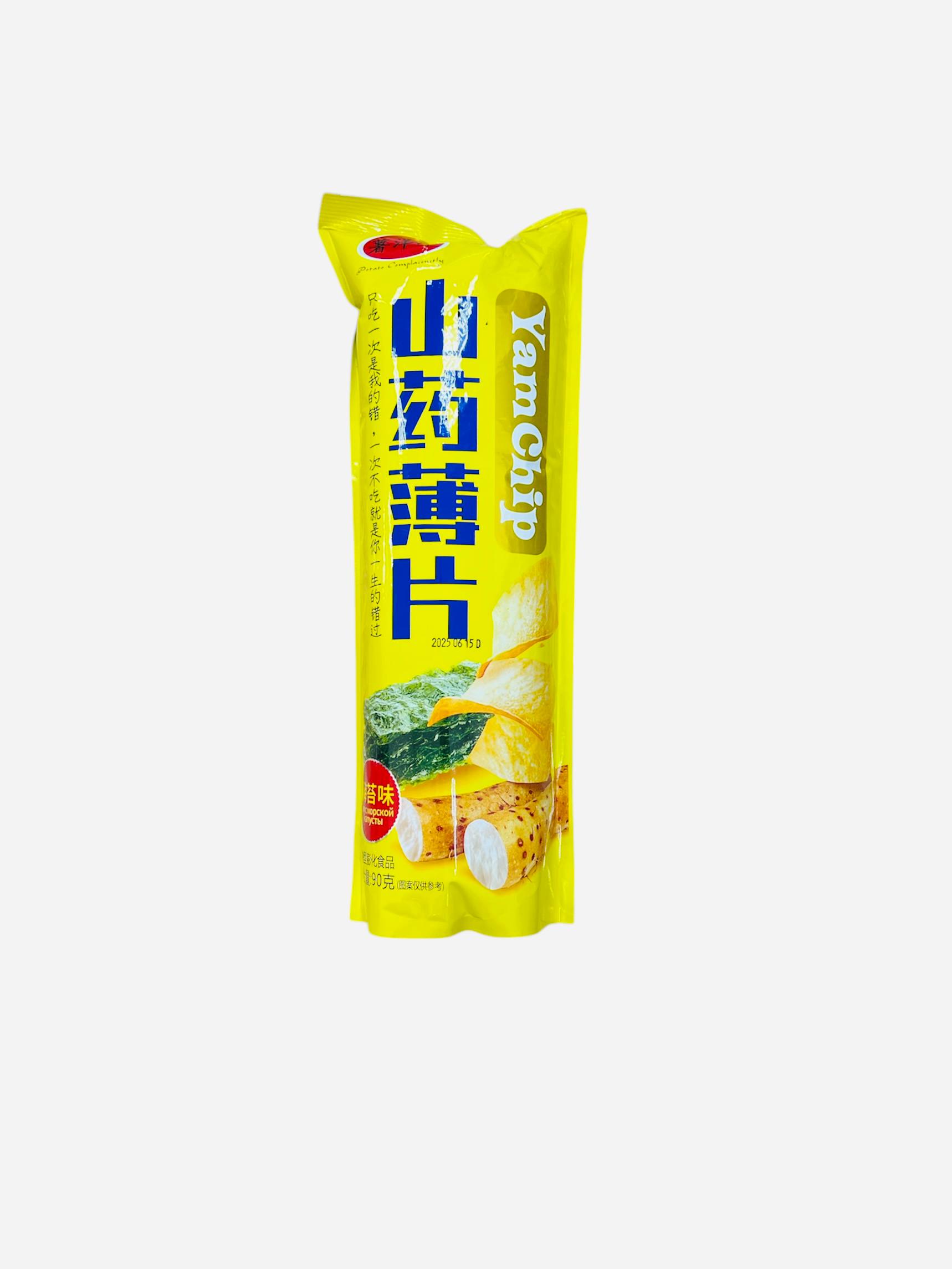 Чипсы Yamchip со вкусом пряных водорослей