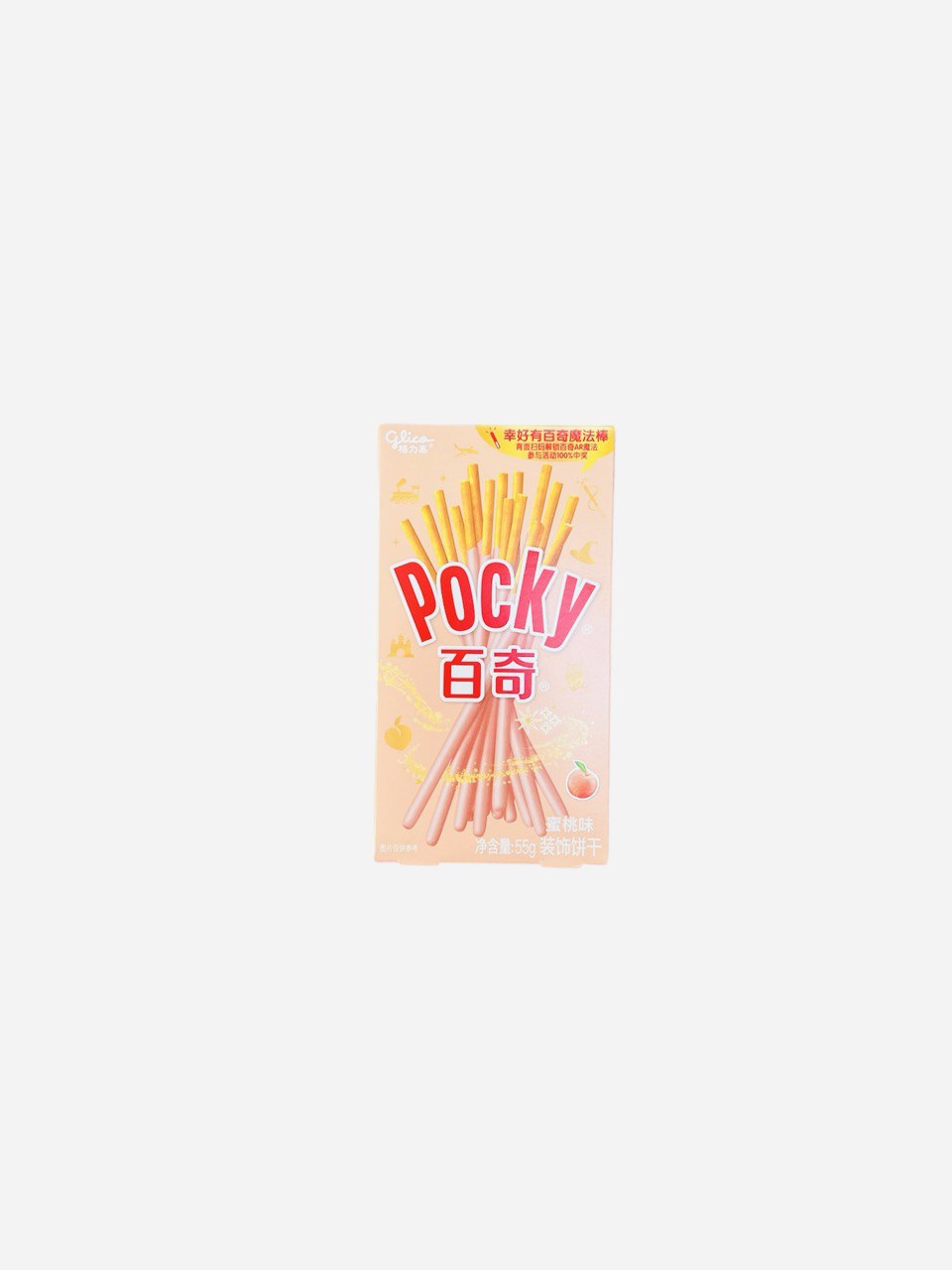 Палочки в глазури со вкусом персика Glico