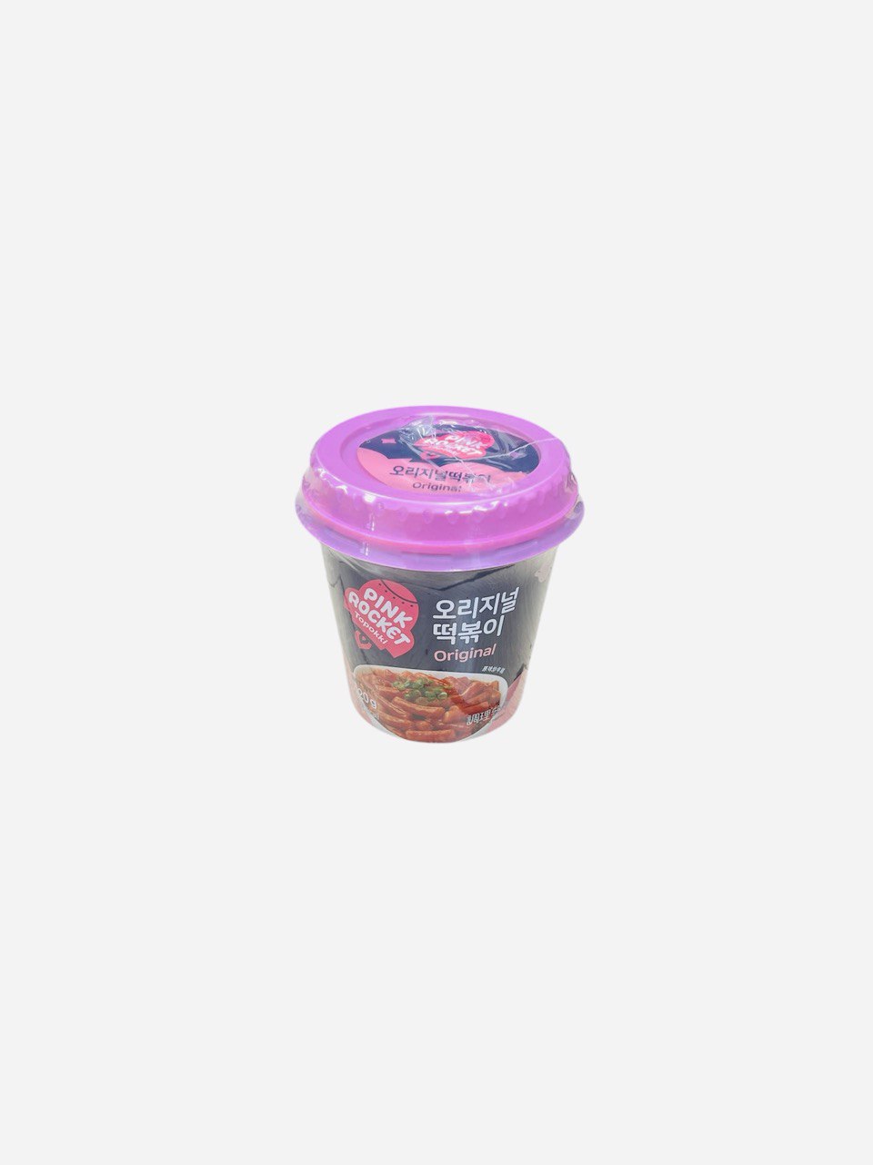 Рисовые палочки Топокки оригинальный вкус Pink Rocket(банка)