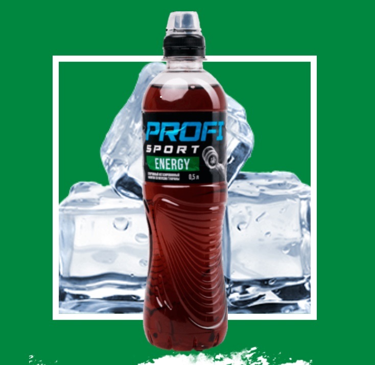 "Ириб"  "PROFI SPORT" Гуарана (ПЭТ) 0,5л*12шт/упак, шт