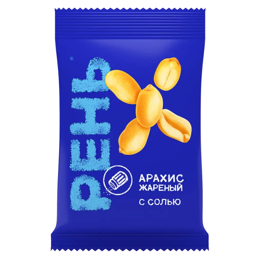Арахис жареный солёный «Рень» 1/150г 24шт/упак