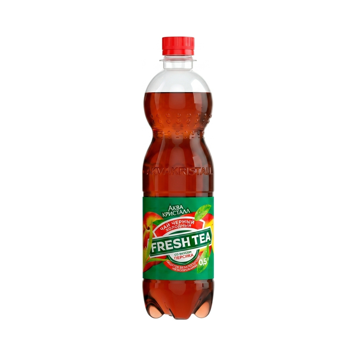 Напиток негазированный "Чай со вкусом персика" (ПЭТ) АКВА-КРИС 0,5л *12шт/упак.