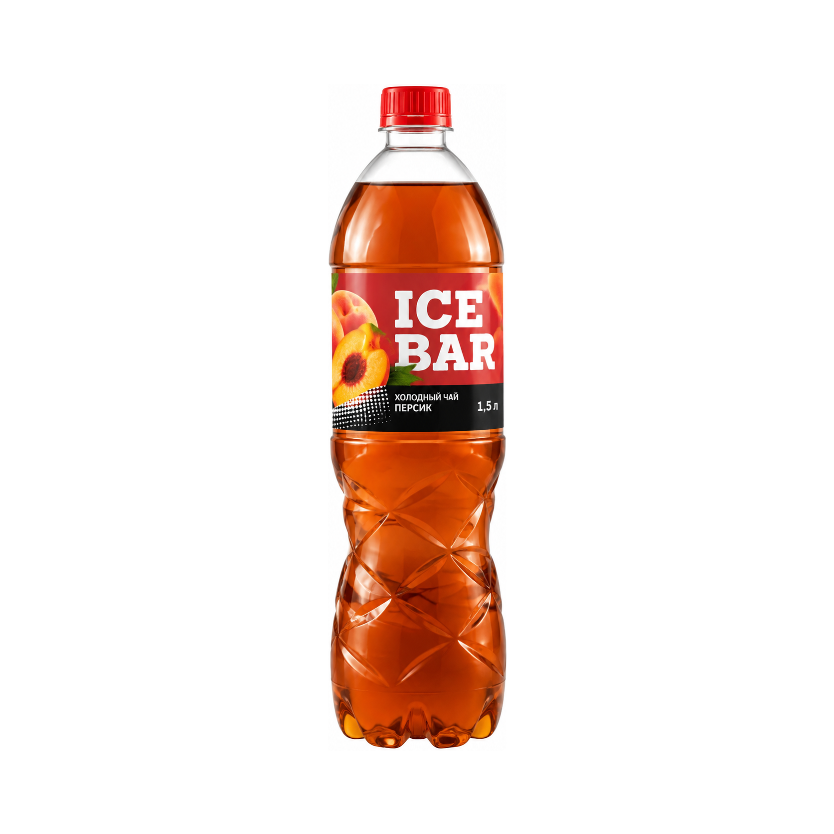 "Ириб" Холодный чай "ICE BAR" Персик (ПЭТ) 1,25л*6шт/упак, шт