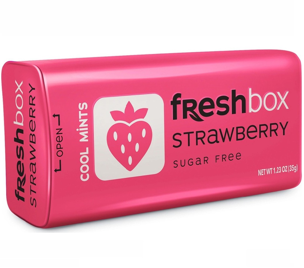 Драже "Fresh Box" Клубника 35гр*12шт/упак, шт