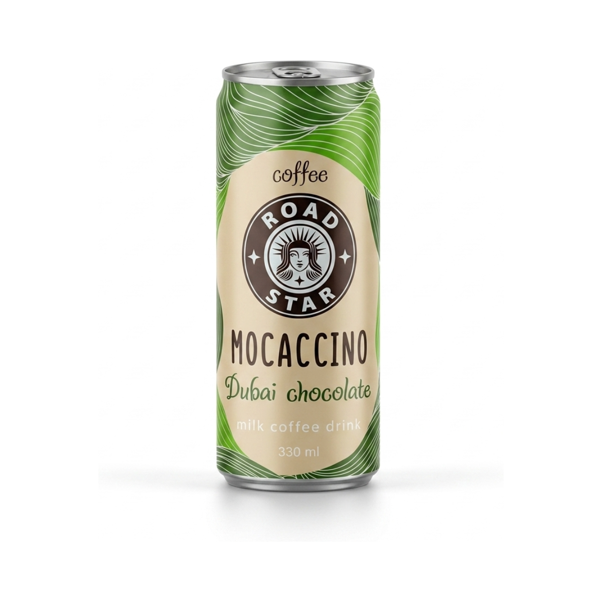 Напиток кофейный безалк негазир «ROAD STAR MOCACCINO DUBAI (РОУД СТАР КАПУЧИНО)» 0.33мл/упк 12шт