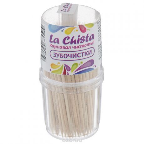 Зубочистки LА CHISTA, 190 шт*10*