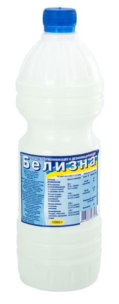 Дезинфицирующее средство Белизна, 1 литр