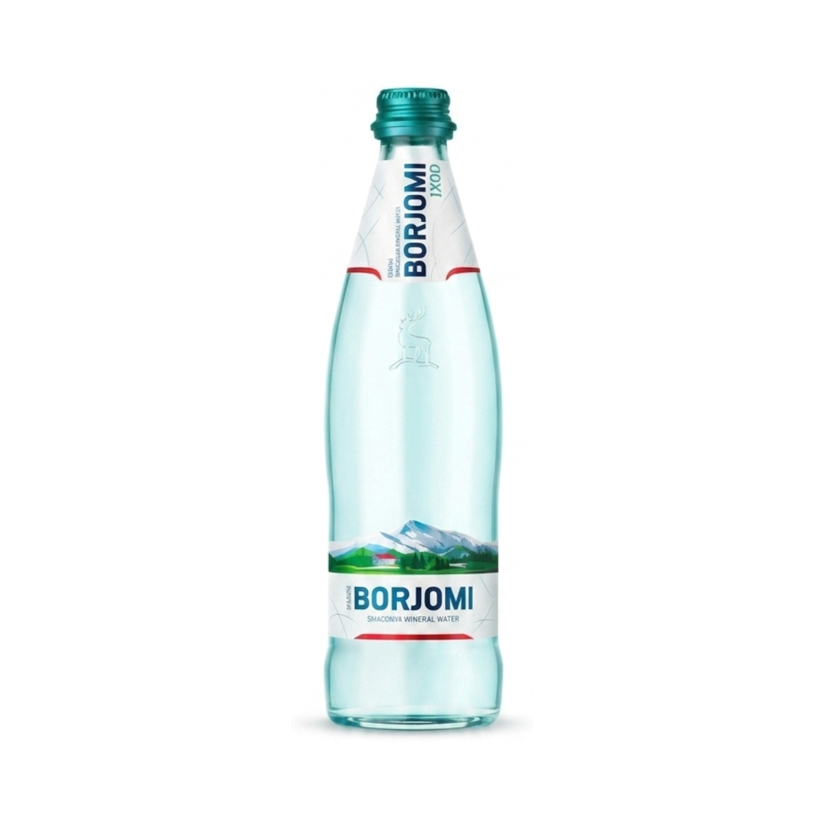 Мин. вода "Боржоми"0,5 ст/бут (ИДС BORJOMI Грузия) (1уп/12 бут)