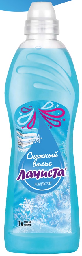 Кондиционер-концентрат Лачиста Снежный вальс 1л.*12