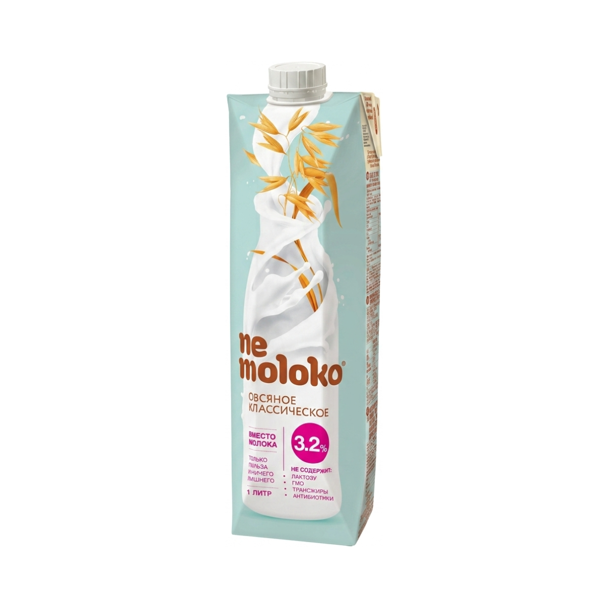 Nemoloko (Protein +) 1л напиток Овсяный обогощ.вит.мин. 6 шт уп.