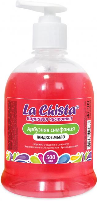 Жидкое мыло Арбузная симфония LА CHISTA, 0,5л*16