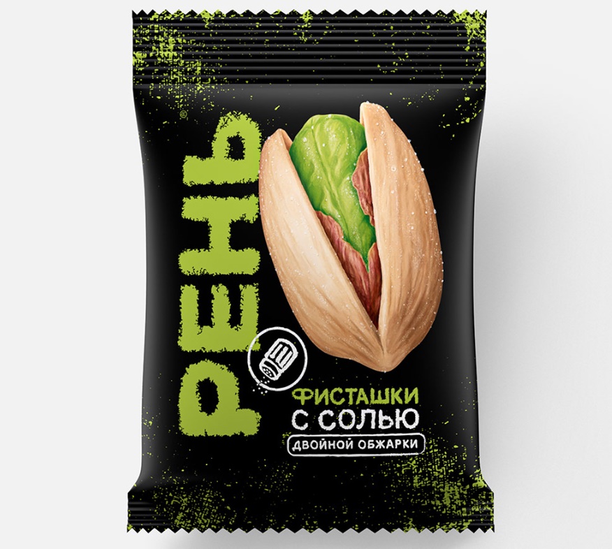 Фисташки «Рень» обжаренные соленые 1/70 г 34шт/упак