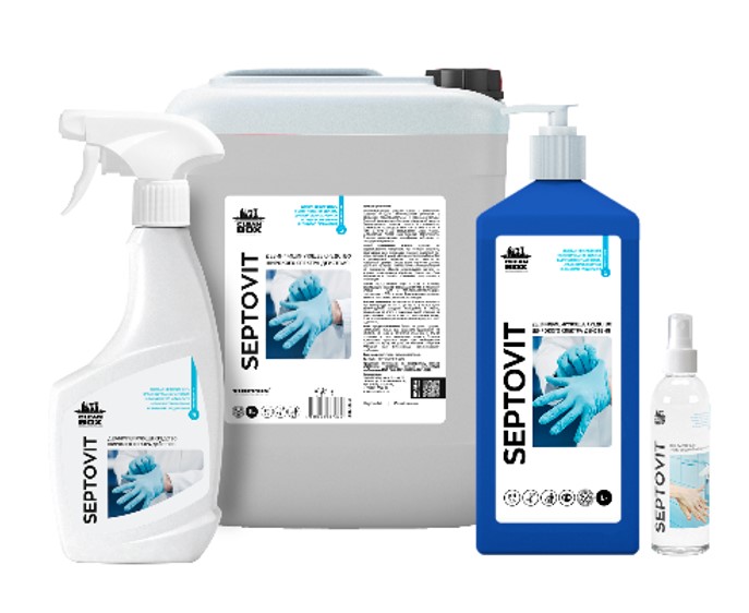 Дезинфицирующее средство широкого спектра действия CleanBox SEPTOVIT (5л)