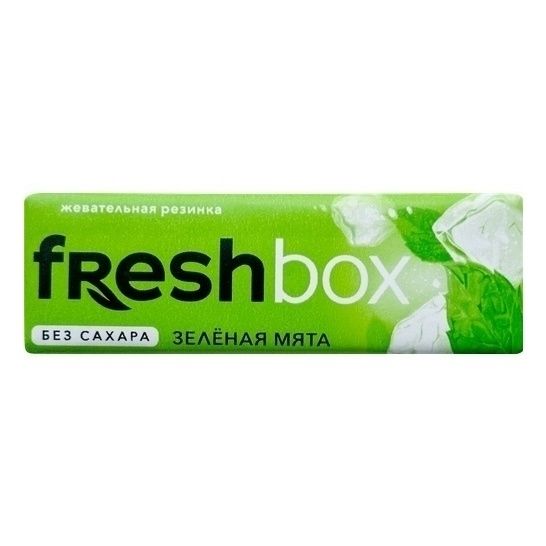 "Fresh Box" жевательная резинка без сахара со вкусом мяты 30шт/упк