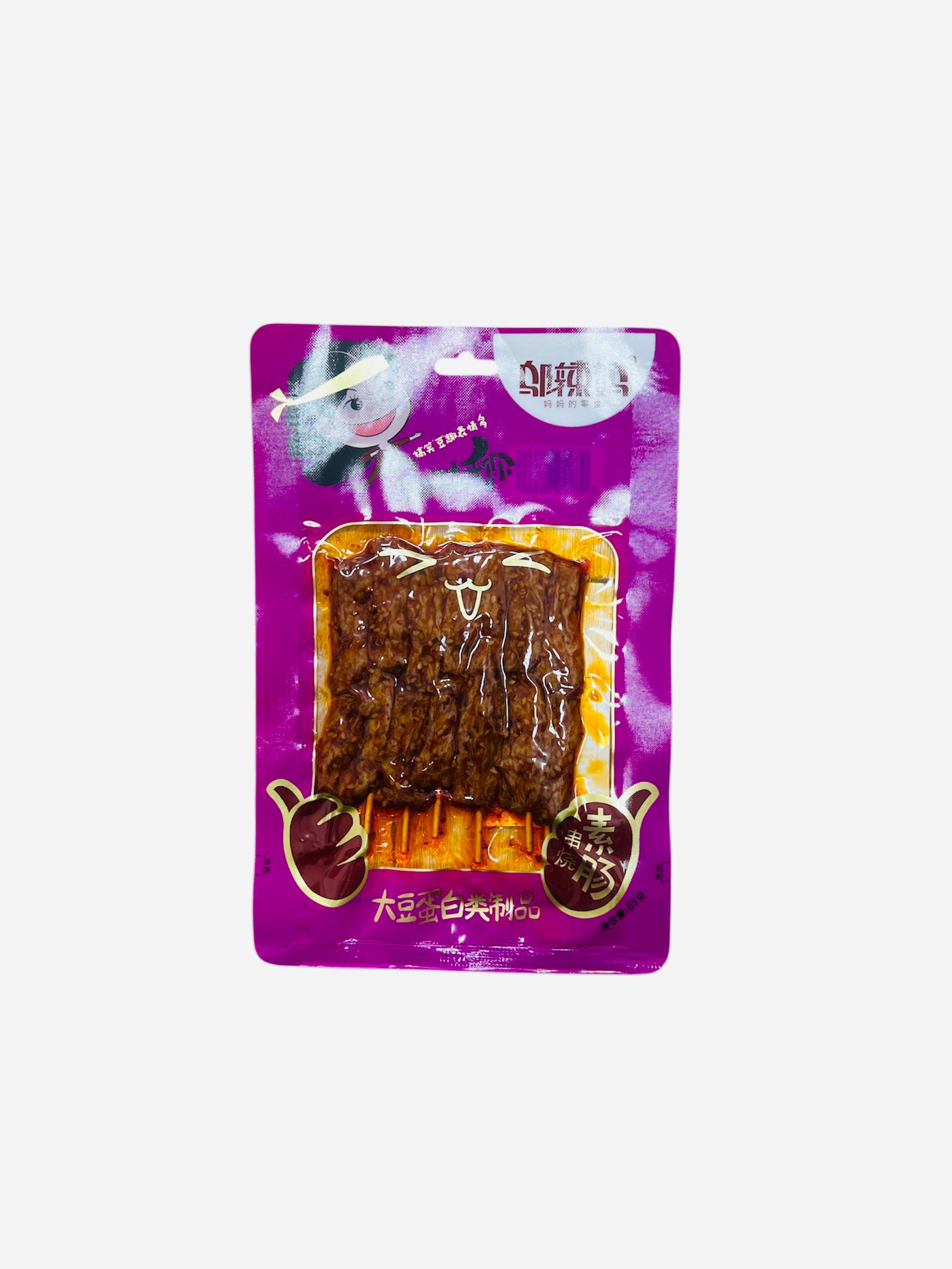 Соевые снеки на шпажке Là mā(Фиолетовые)