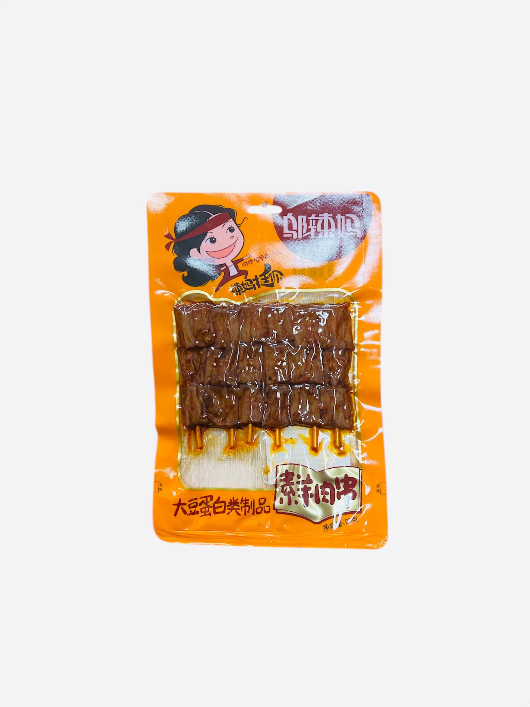 Соевые снеки на шпажке Là mā(Оранжевые)