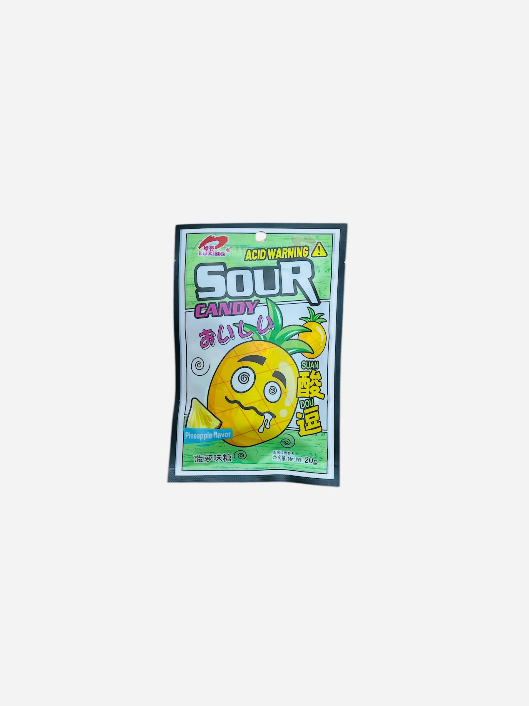Конфеты Luxing кислые со вкусом ананаса