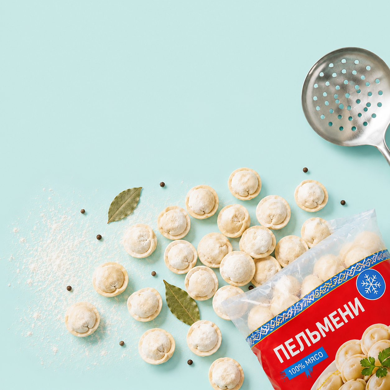 Пельмени, вареники, манты