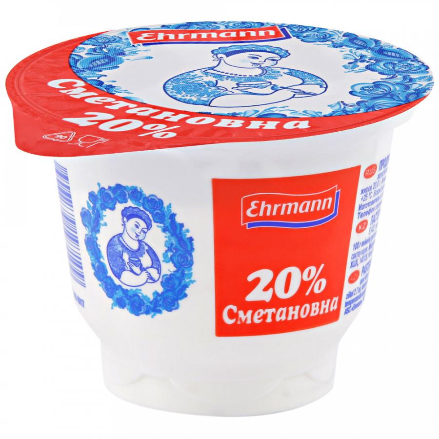 Сметанный продукт Сметановна 20% 185г