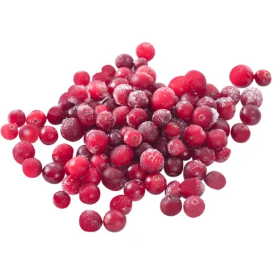 Клюква свежемороженая весовая в вакумной упаковке