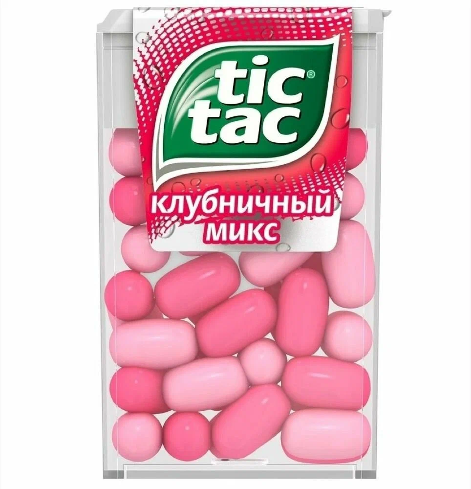 Драже Tic Tac клубничный микс 16г