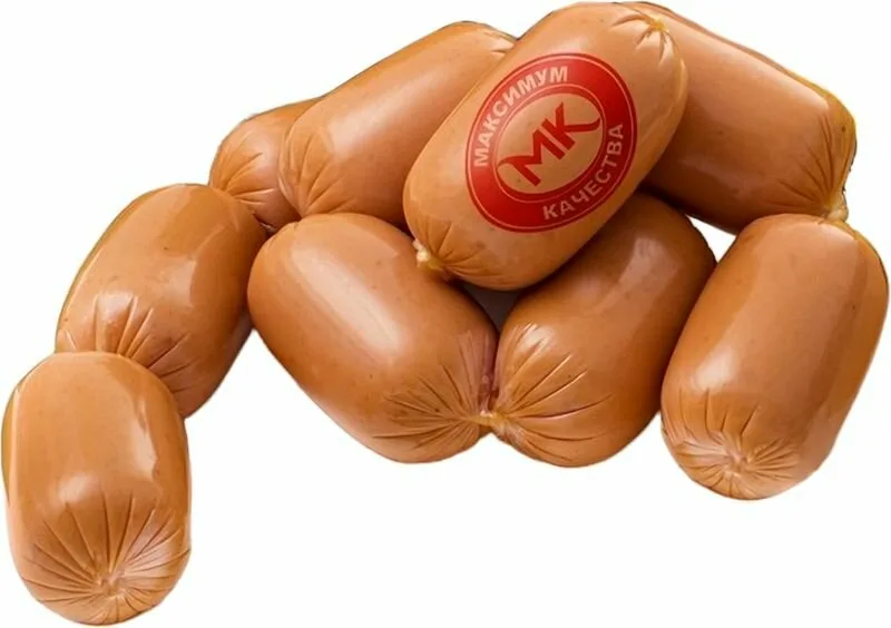 Сардельки Колобки с сыром замороженные весовые