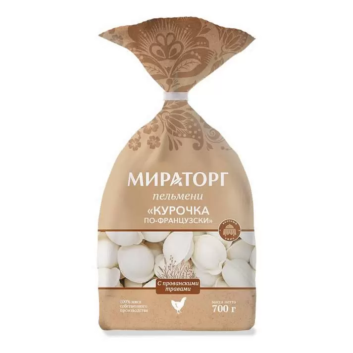 Пельмени Мираторг Курочка по-французски 700г