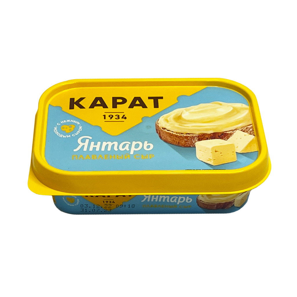Сыр плавленый Карат Янтарь 45% 200г