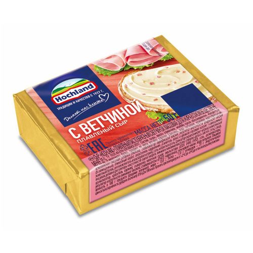 Сыр плавленый Hochland с ветчиной 50 г
