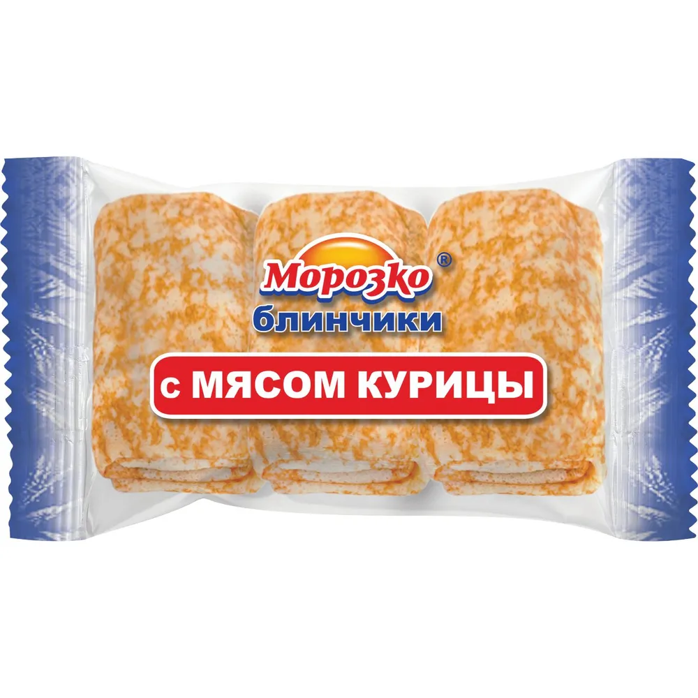 Блинчики Морозко с мясом курицы 210г