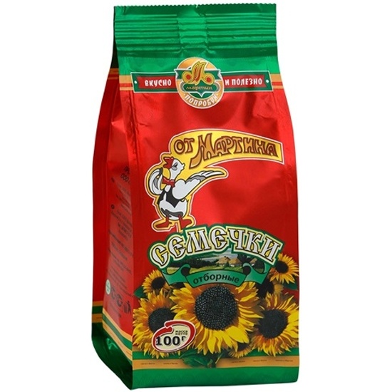 Семечки подсолнечные от Мартина Отборные жареные 100 г