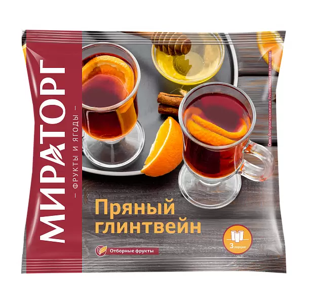Смесь фруктово-ягодная Пряный глинтвейн Мираторг 300г