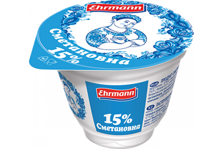 Сметанный продукт Сметановна 15% 185г
