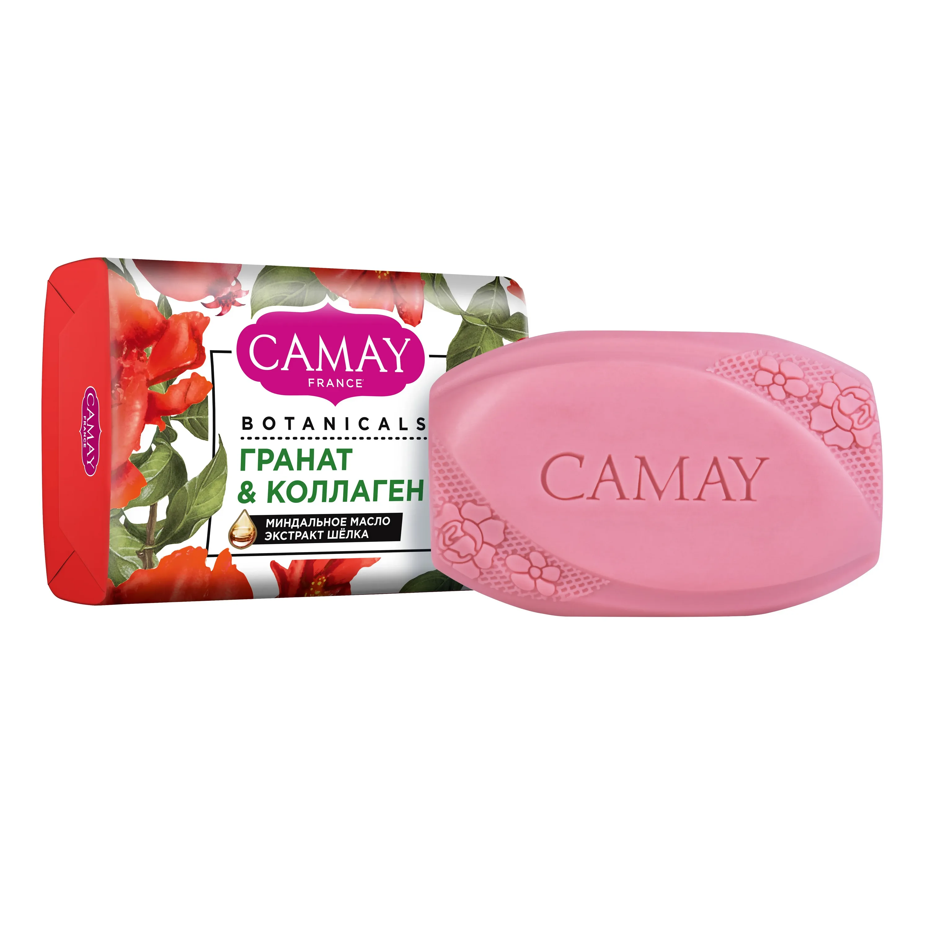 Мыло туалетное Camay Botanicals Цветы граната 85 г