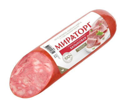 Колбаса варено-копченая Мираторг Балыковая 300г