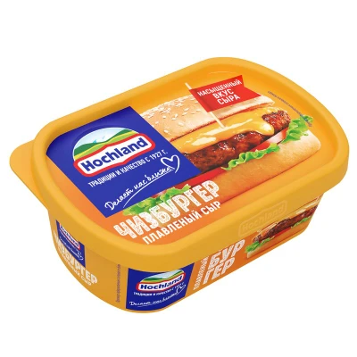 Сыр плавленый Hochland Чизбургер 50% 200г