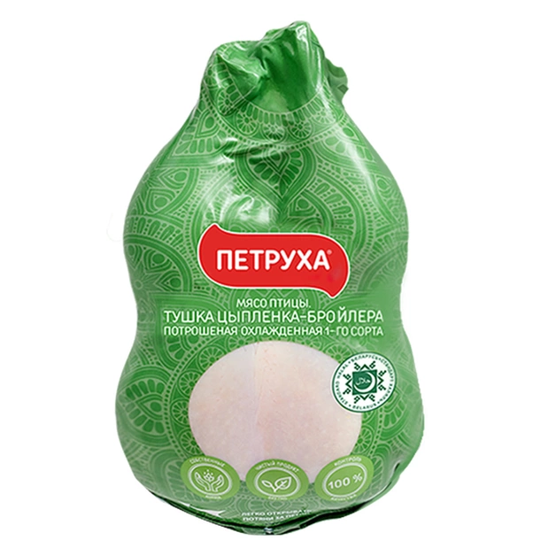 Тушка цыпленка-бройлера Петруха 1 сорт замороженная  ~1.8кг
