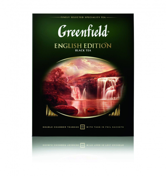 Чай черный Greenfield English Edition 100 пак
