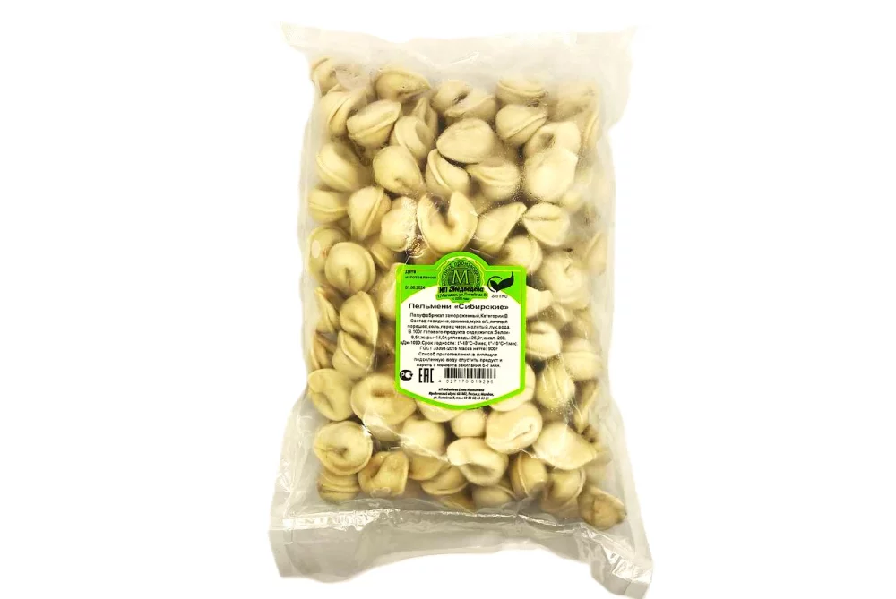 Пельмени Сибирские ИП Медведева 900г