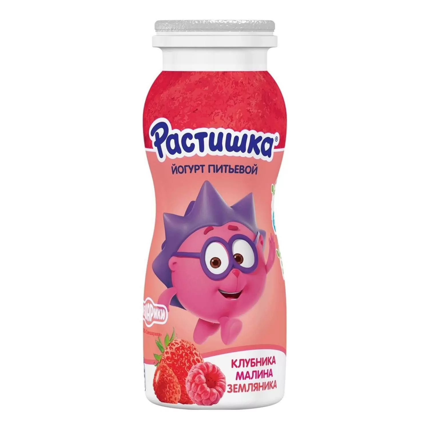 Йогурт питьевой детский Растишка клубника-малина-земляника 1,6% 90мл