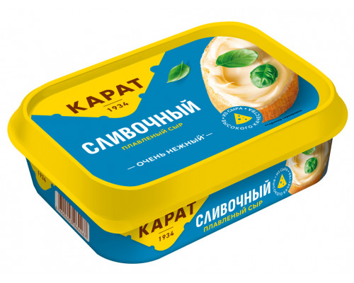 Сыр плавленый Карат Сливочный 45% 200г