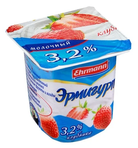 Йогуртный продукт Эрмигурт Молочный лесные ягоды 3,2% 100г