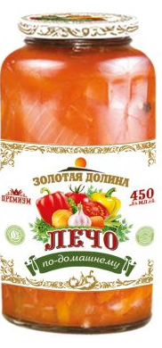 Лечо Золотая Долина По-Домашнему 450мл